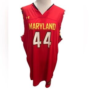 Under Armour MARYLAND TERRAPINS basketball #44 Jersey Men’s  EXTRA LARGE LOOSE